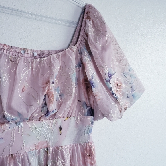 Baltic Born Annabeth Midi Dress Midi Floral New Without Tags - Picture 4 of 10